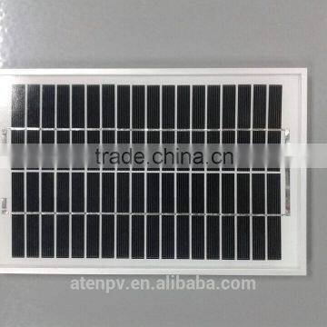 5w 18v high efficiency monocrystalline silicon solar panel with best price