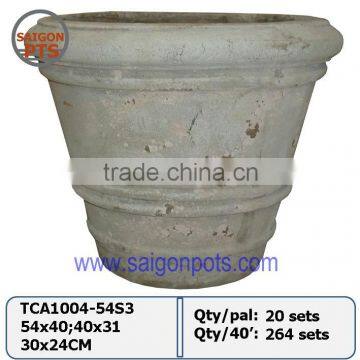 Vietnam terracotta planter, pots, vases, vasos vietnamitas