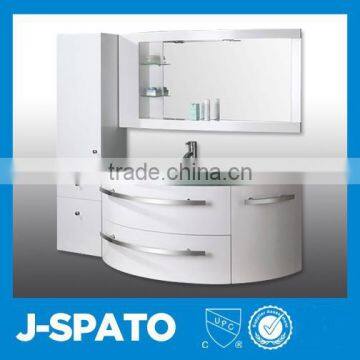 Wall mounted white bathroom cabinet JS-8600