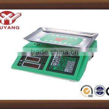 Fashion modeling 30kg acs series price computing scale (YY-728)