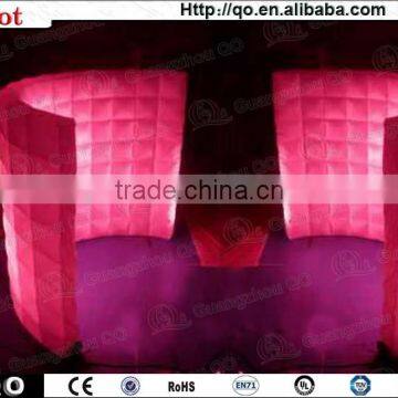 Professional advertising exhibition inflatable walls with led light