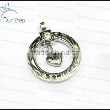 stainless steel pendant fashion charms and pendants jewelry