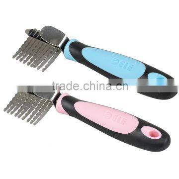 Metal Blade Pet Brush Knot Remove Cutter Shedding Fur Grooming Tool