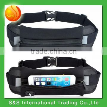 2016 Running Belt with Earphone Outlet and Hydration Pack Loops for Mobile Cell Phone iPhone 6 / 6 Plus