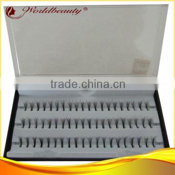 high quality Knot free flare lashes 10hairs/bundle false eyelash/eyelash extension