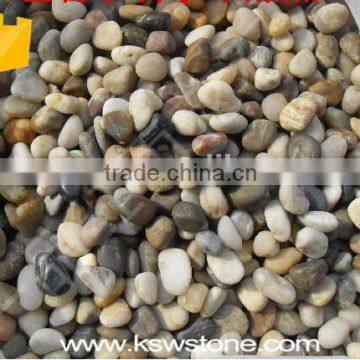 River Rock Pebble Natural Mixed Color Black White Pebbles