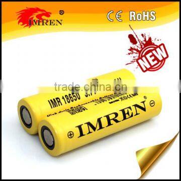 Best quality IMREN 18650 35a 3000mah 3.7V rechargeable battery for e-cigar ebike