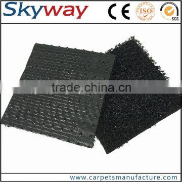 Ground floor anti slip pvc fabric doormat for floor