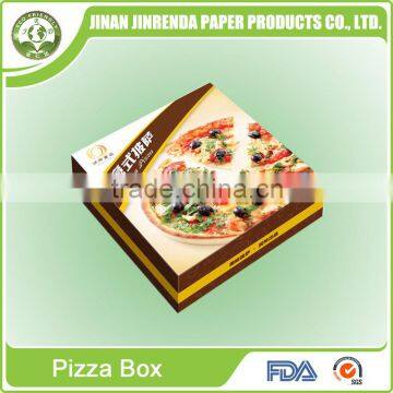 White Carboard Pizza Delivery Box for Scooter or Motobike