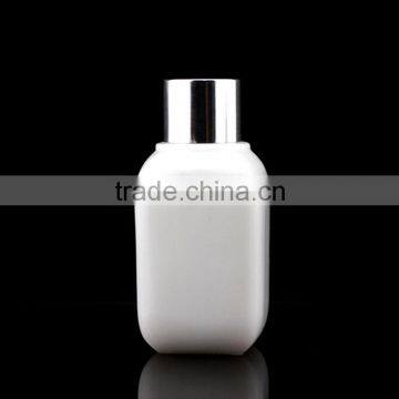 100ml Square Glass Bottle Essential Oil White Porcelain Glass Bottle photo-4