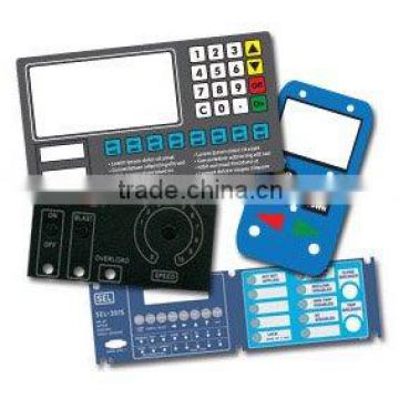 custom graphic control panel overlays in different design