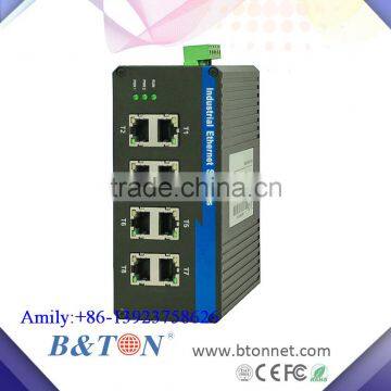 8 Port Switch 10/100 Fast Ethernet Network LAN Unmanaged Industrial Ethernet Switches