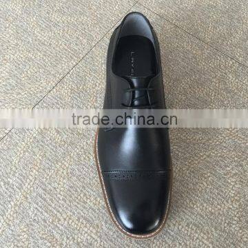 2015 fashion men leather lace-up shoes dress shoes black mens shoes casual shoes for men