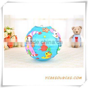 2015 Children DIY animal paper lantern , party favor party hall decoration Hanging Cartoon DIY paper lantern best sell (TY11004)