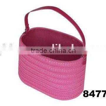 Knit Storage Basket in Cone Shape photo-2