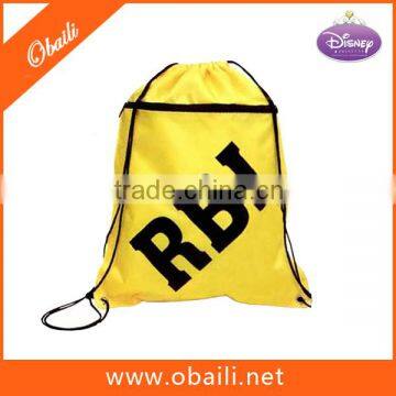 210D nylon promotional drawstring bag