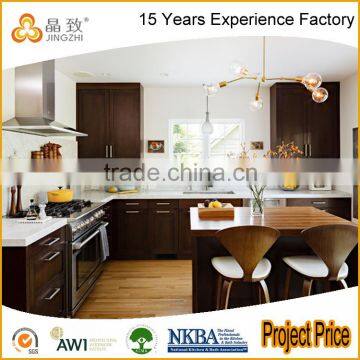 Top Quality Kitchen Appliance E1 Wood Modular Kitchen Cabinet