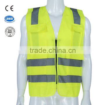 high visibility road traffic safety vests reflective