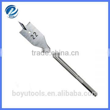 industry quality bright finish wood flat spade bits