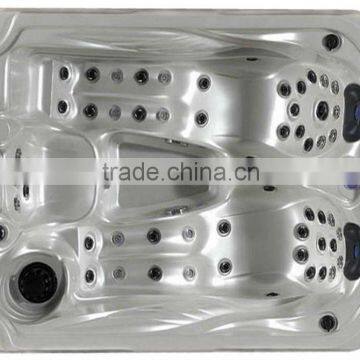 Bath Spa Hot Tub for 3 Persons,Mini Home Spa,Indoor Hot Tub