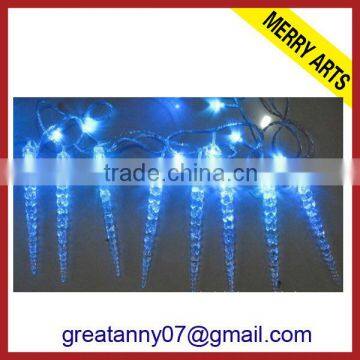 Made in China Large Led Icicle Blue Christmas Lights X'mas Lighting for Sale