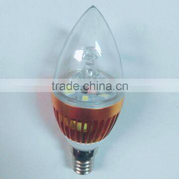 && Acrylic Candle Light Bulbs, Diamond 4W 220V E14 Bass ,high Light (5W /3W) photo-3