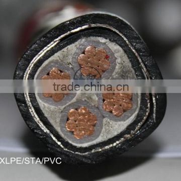 0.6/1kv STA/SWA armored 4 core XLPE cable