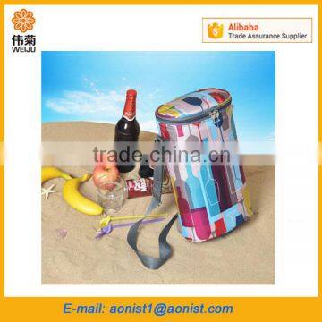 Two Bottles Outdoor Picnic Insulated Cooler Wine Cooler Bag Supplier's Choice photo-3