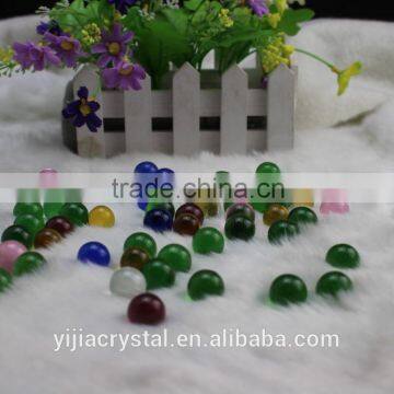 Factory directly wholesale price 16mm European design crystal glass bead for home decoration