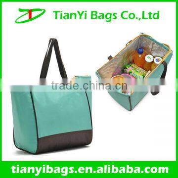 2014 fashion handled style camping lunch bags