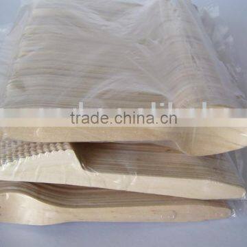 wooden disposable cutlery