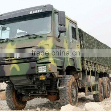 SINOTRUK HOWO heavy duty 371HP 6x6 cargo truck