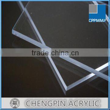 factory price sign plexiglass clear block