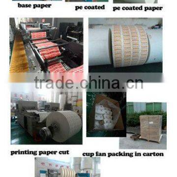 PE coated paper/ Paper cup materials/Paper Cup Blank