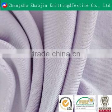 knitted polyester cotton interlock jersey fabric for sports t-shirt