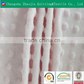 2016 China manufacturer Anti-Static Super soft short plush foam curtain fabric