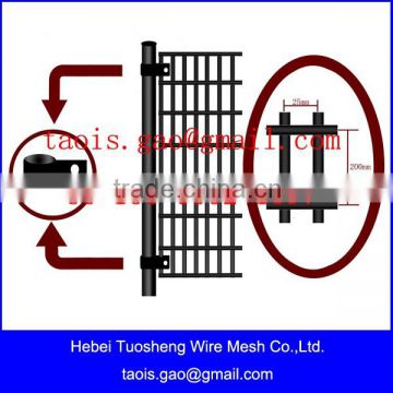 Black Pvc Coated Welded Wire Mesh Fencing