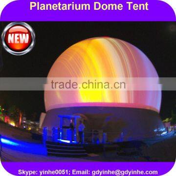 2016 single layer giant white 3D portable inflatable tent /removable inflatable dome tent