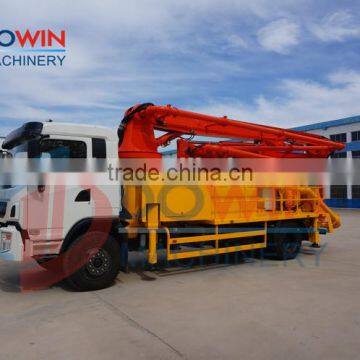 Portable 37m Concrete Boom Pump Truck for sale