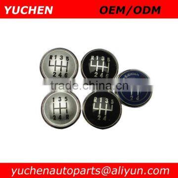 Factory Wholesales YUCHEN Car Shift Knob Covers For VW BORA GTI MK4 GOlf 4 1999-2005/Seat Leon
