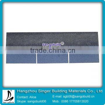 Africa Hot Sale Blue 3-tab Asphalt Roofing Shingle For Wood House