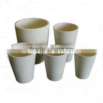 Free sample Refractory Fire assay crucible Clay Crucibles