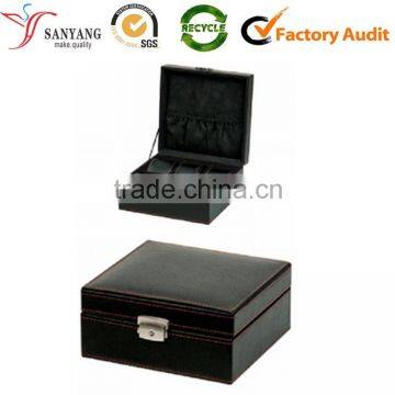 Customized Logo printed Leather Gift Box For Watch