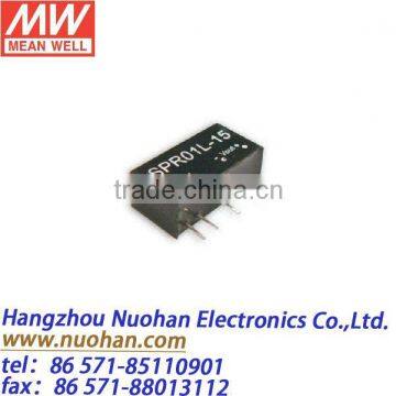 Meanwell 1W DC-DC Regulated Single Output Converter regulated switching power supply/15v switching power supply