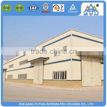 Popular sold widely used steel structure warehouse workshop