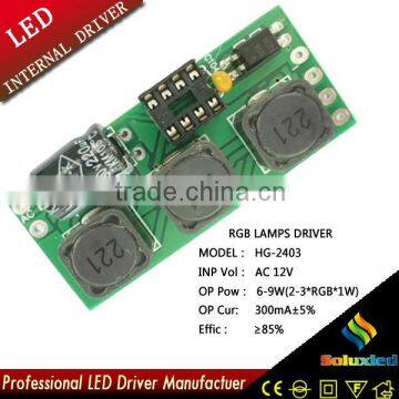 HG-2403 LED driver RGB lamps driver 6-9W