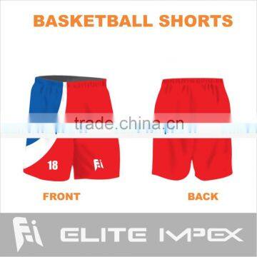 100% Polyester basketball shorts