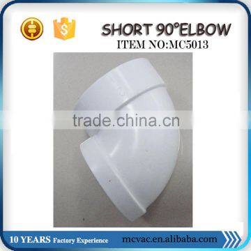 SHORT 90 ELBOW central vacuum hose pipe fitting