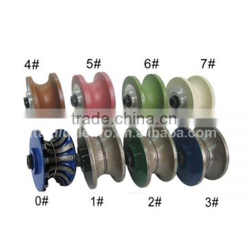 Full Bullnose Router Bits for Portable Granite Edge Profiling Machine Hand Held Router Diamond Wheel Shape V 3 cm (1-1/4")