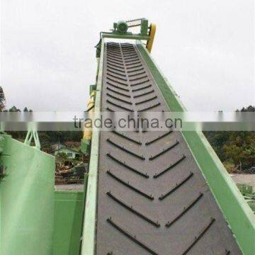 China custom ribbed conveyor belt for stone crusher
